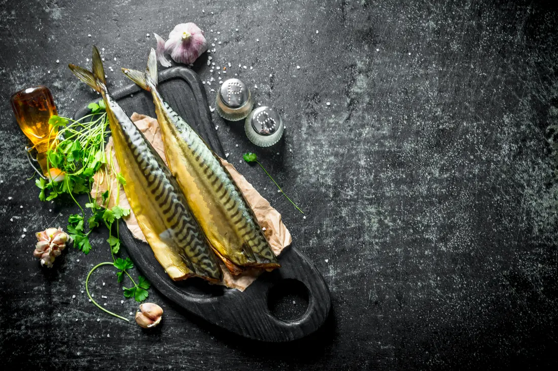 Smoked mackerel
